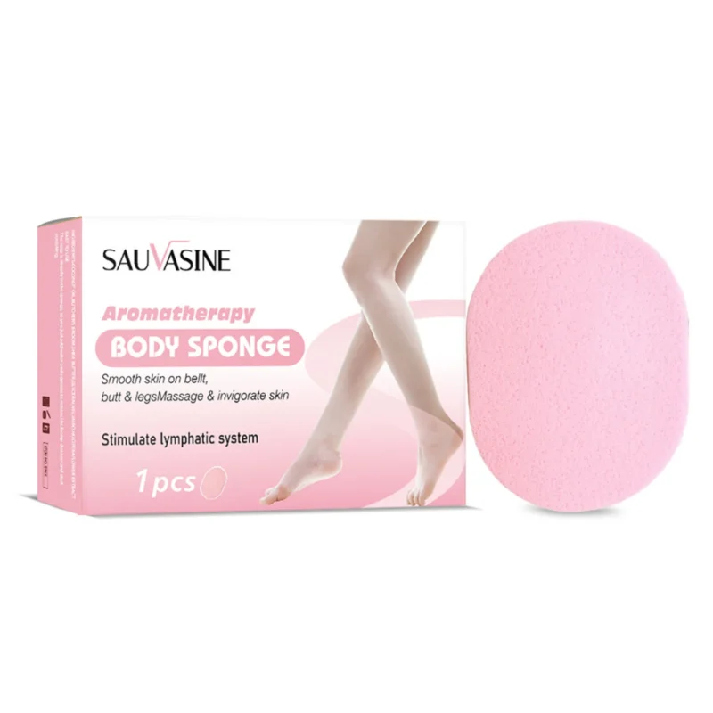 SAUVASINE Aromatherapy Body Sponge for smoothing skin on belly, butt, and legs