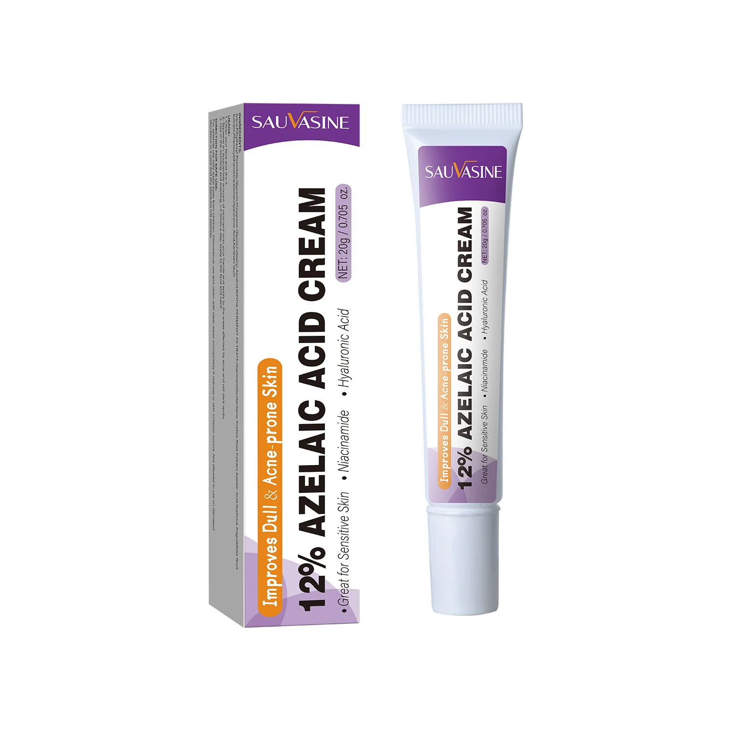azelaic-acid-cream-acne-treatment-sau-yzymmj9s-desc-10 Azelaic Acid Cream 12% for Acne Treatment and Skin Brightening, 20g - SAUVASINE