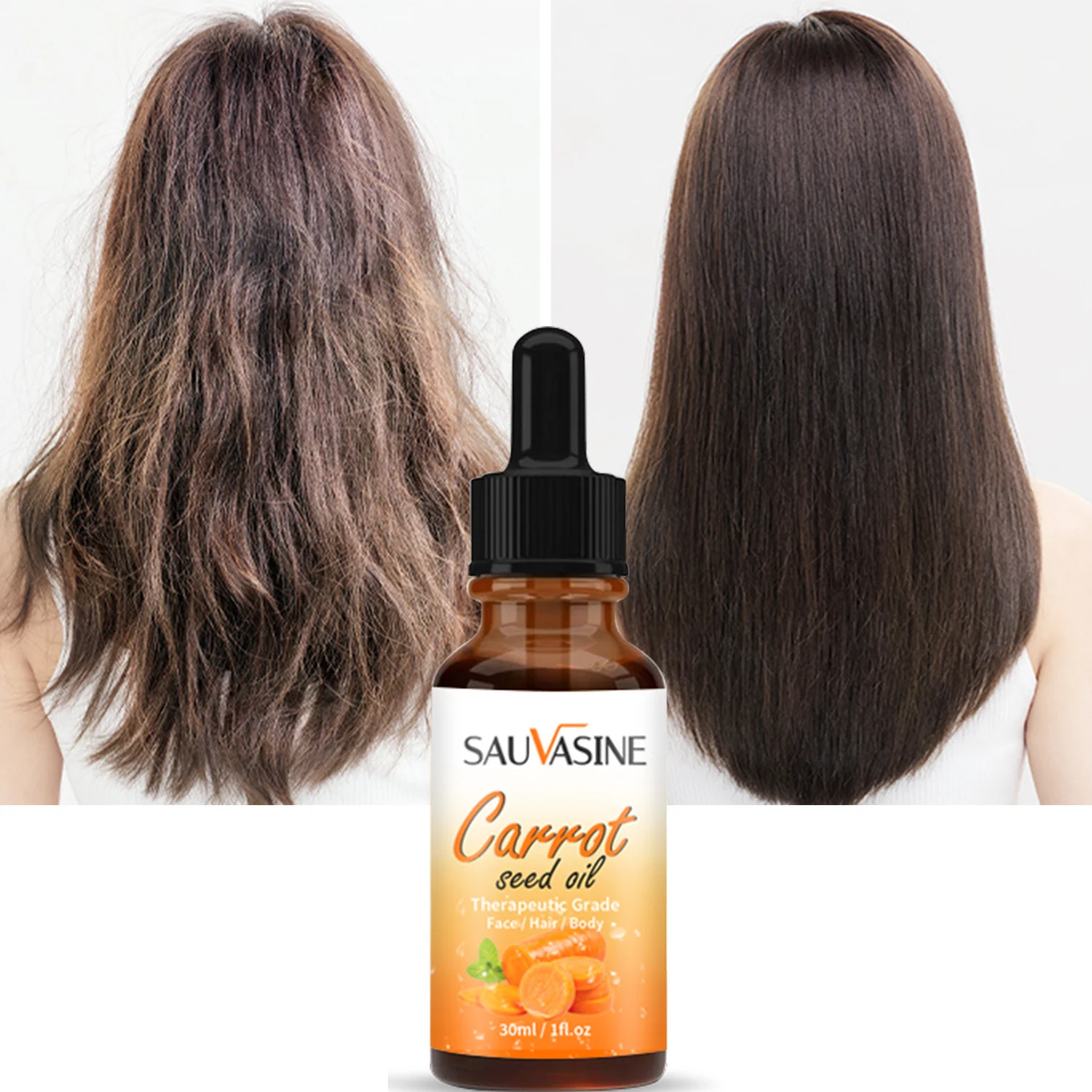carrot-seed-oil-hair-skin-repair-serum-sau-8qe9283e-desc-8 Carrot Seed Oil Hair Repair Treatment - 100% Pure Therapeutic Grade Essential Oil for Frizz Control, Hair Growth, and Skin Soothing (30ml)