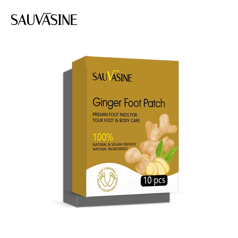 ginger-foot-patch-detox-pads-sau-3urcdzff-1 Ginger Foot Patch for Detox and Sleep Support - SAUVASINE Natural Bamboo Vinegar Pads (10 Pcs)