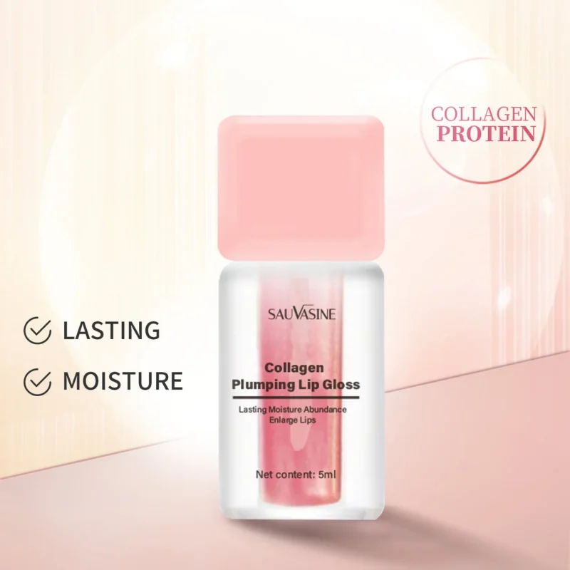 sauvasine-collagen-plumping-lip-gloss-sau-cf6t9v62-1 Collagen Plumping Lip Gloss SAUVASINE Instant Fuller Lips & Hydrating Serum 5ml