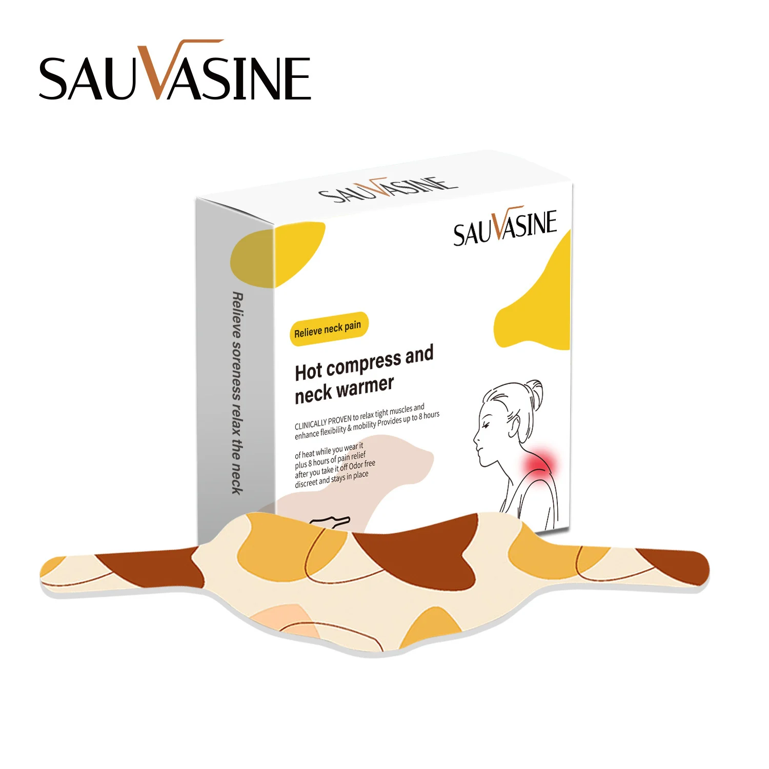 sauvasine-neck-warmer-patch-pain-relief-sau-w4duq3z5-desc-1 Neck Warmer Patch for Pain Relief SAUVASINE 8-Hour Self-Heating Hot Compress