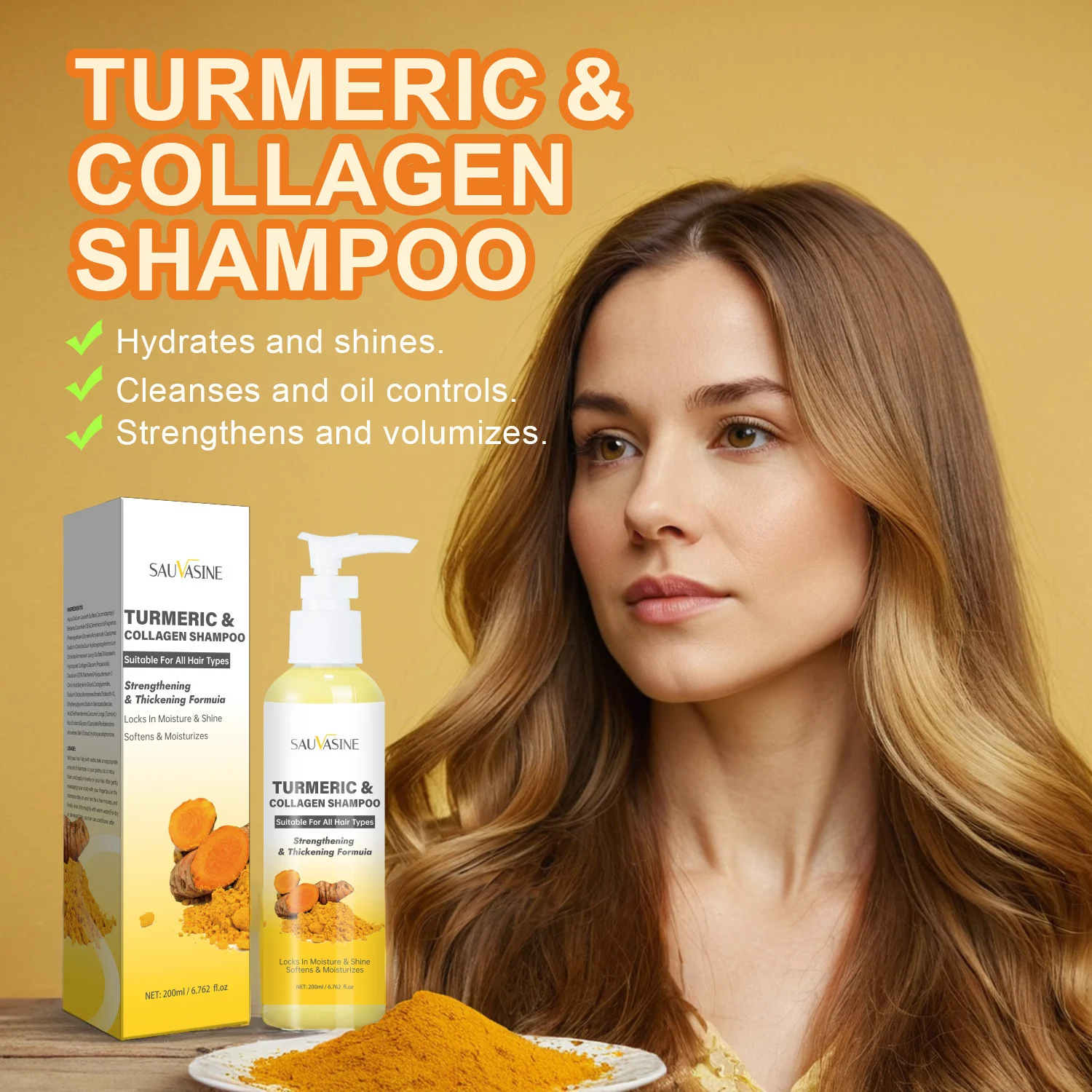 turmeric-collagen-shampoo-strengthening-200ml-sau-n8t4b3cn-desc-1 SAUVASINE Turmeric and Collagen Shampoo 200ml bottle for hair strengthening and scalp health