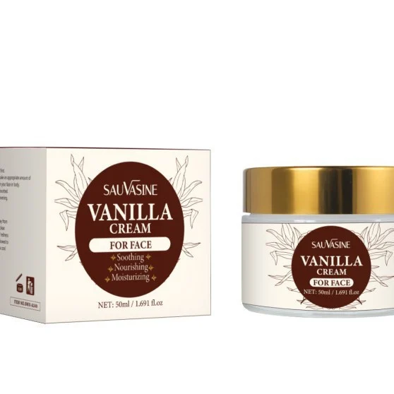 vanilla-firming-face-cream-50ml-sau-y8xvnk7r-1 SAUVASINE Vanilla Firming Face Cream 50ml for deep moisturizing and soothing sensitive skin.